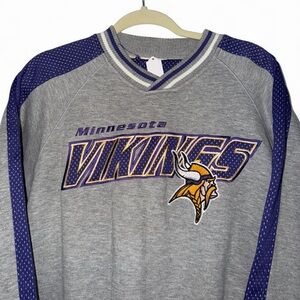 Vintage Minnesota Vikings NFL embroidered sweatshirt size XL